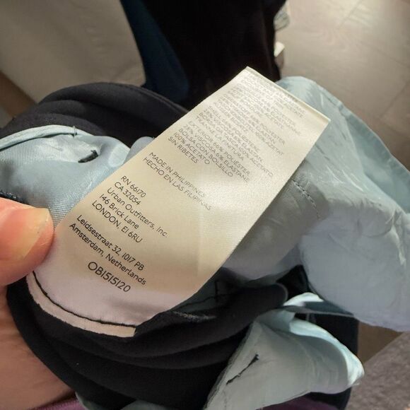 Anthropologie Women’s 14 Maeve Navy Wide Leg Pants - Picture 6 of 6